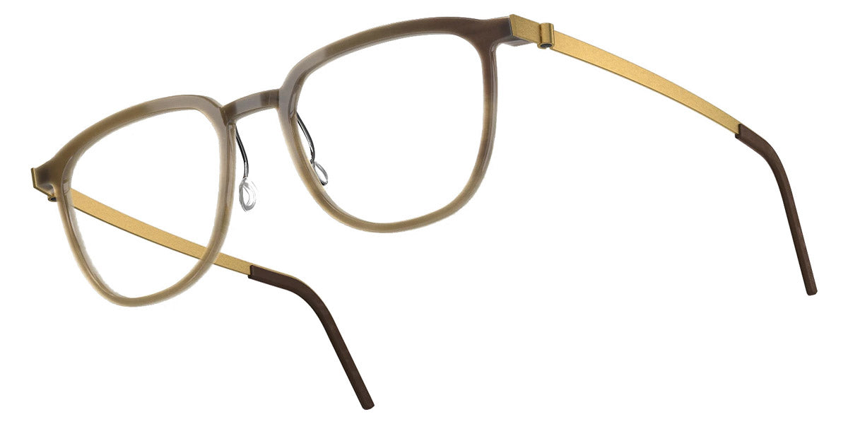 Lindberg® Buffalo Horn™ 1848 LIN BH 1848-H16-GT 52 - H16-GT Eyeglasses