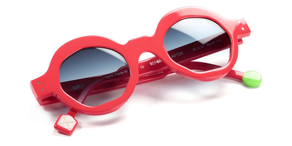 Sabine Be® Before X After Sun SB Before X After Sun ba03 50 - Shiny Red Sunglasses