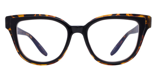 Barton Perreira® Welch BPR OP Welch 5101 51 - Black Amber Tortoise Eyeglasses