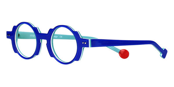 Sabine Be® Mini Be Balloon Swell SB Mini Be Balloon Swell 168 38 - Shiny Translucent Blue Klein / White / Shiny Turquoise Eyeglasses