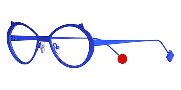 Sabine Be® Mini Be Cat'S Slim SB Mini Be Cat'S Slim 122 49 - Satin Blue Klein Eyeglasses