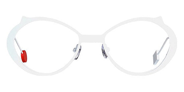Sabine Be® Mini Be Cat'S Slim SB Mini Be Cat'S Slim 123 49 - Satin White Eyeglasses