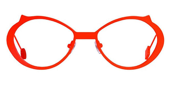 Sabine Be® Mini Be Cat'S Slim SB Mini Be Cat'S Slim 124 49 - Satin Neon Orange Eyeglasses