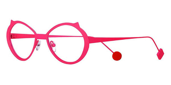 Sabine Be® Mini Be Cat'S Slim SB Mini Be Cat'S Slim 126 49 - Satin Neon Pink Eyeglasses