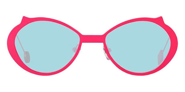 Sabine Be® Mini Be Cat'S Slim Sun SB Mini Be Cat'S Slim Sun 126 49 - Satin Neon Pink Sunglasses