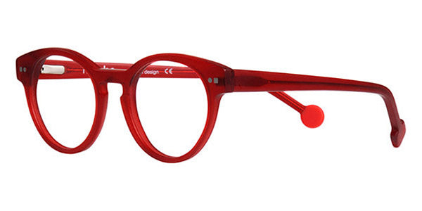 Sabine Be® Mini Be Crazy SB Mini Be Crazy 17 44 - Matte Translucent Red Eyeglasses