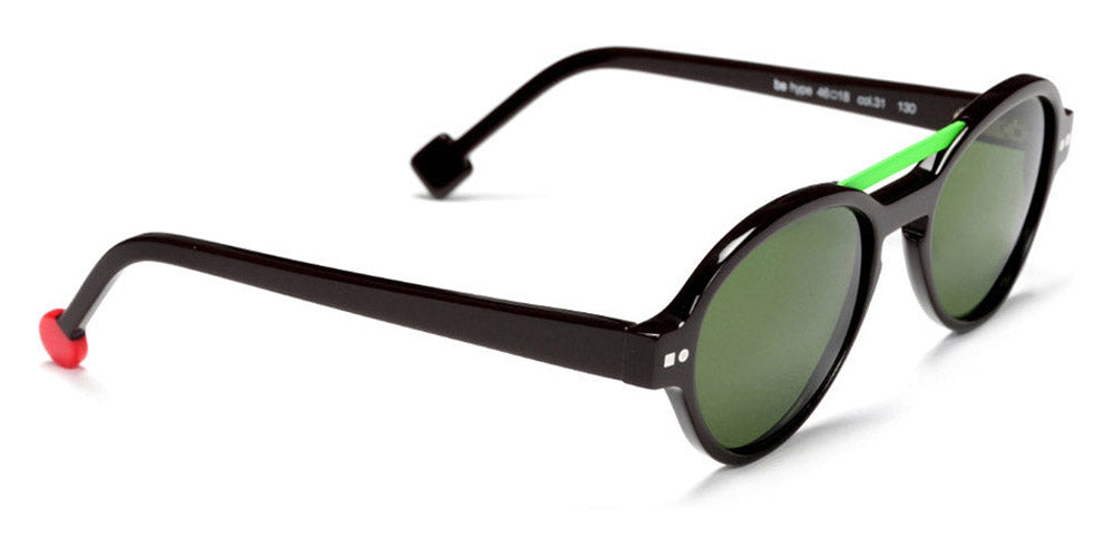 Sabine Be® Mini Be Hype Sun T49 SB Mini Be Hype Sun T49 31 49 - Shiny Dark Choco Brown / Polished Palladium Sunglasses