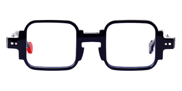 Sabine Be® Mini Be Square Swell SB Mini Be Square Swell 167 - Shiny Midnight Blue / White / Shiny Navy Blue Eyeglasses