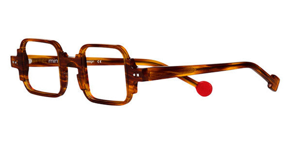 Sabine Be® Mini Be Square Swell SB Mini Be Square Swell 64 - Shiny Blonde Veined Tortoise Eyeglasses