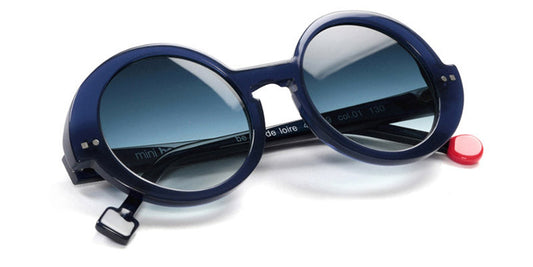 Sabine Be® Mini Be Val De Loire Sun SB Mini Be Val De Loire Sun 01 44 - Shiny Navy Blue Sunglasses