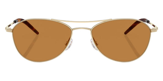 Oliver Peoples® Aero II OV1358S 503553 57 - Gold / Cognac Sunglasses