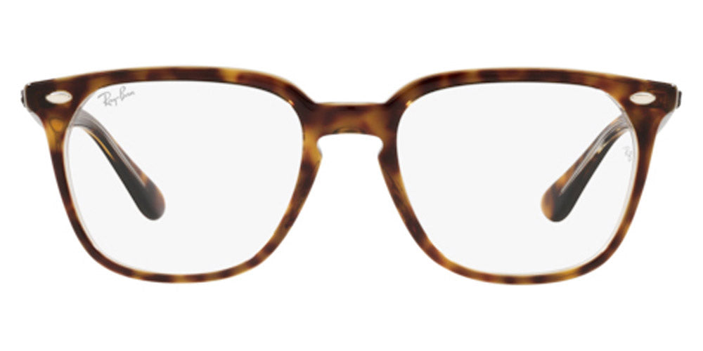 Ray-Ban® RX4362V RX4362V 5082 51 - Havana on Transparent Eyeglasses