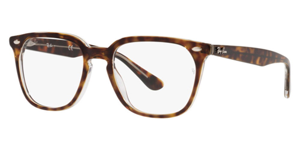 Ray-Ban® RX4362V RX4362V 8106 51 - Gray Havana Eyeglasses