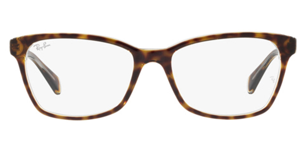 Ray-Ban® RX5362 RX5362 5082 52 - Havana On Transparent Eyeglasses