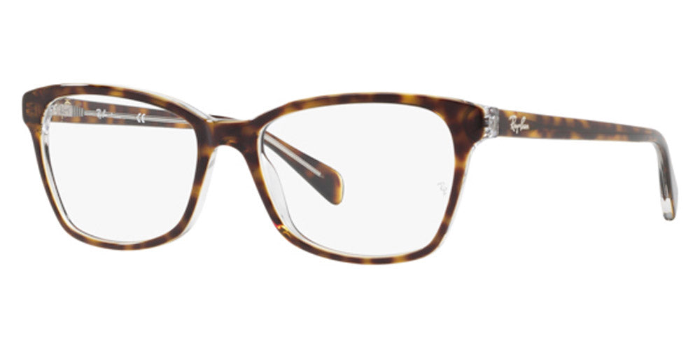 Ray-Ban® RX5362 RX5362 5082 54 - Havana On Transparent Eyeglasses