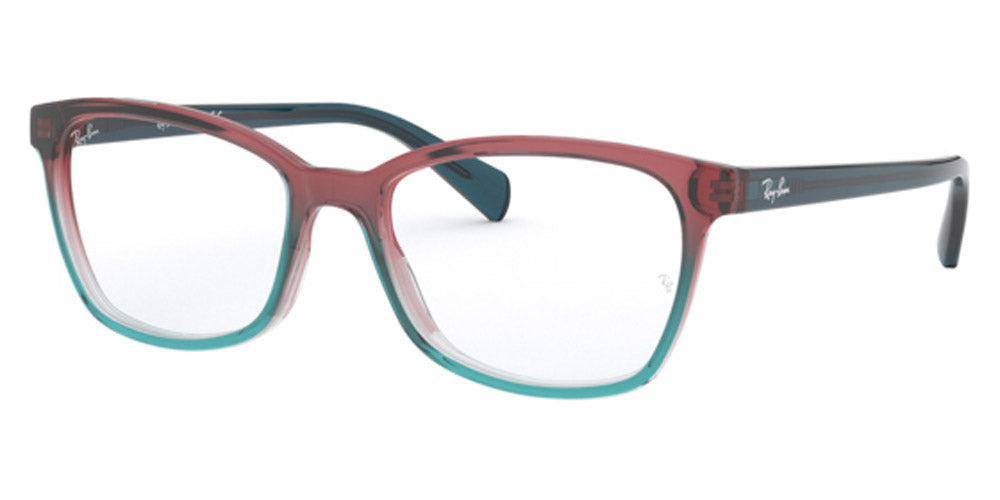 Ray-Ban® RX5362 RX5362 5834 54 - Burgundy White & Blue Eyeglasses
