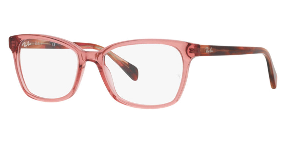 Ray-Ban® RX5362 RX5362 8177 54 - Transparent Pink Eyeglasses