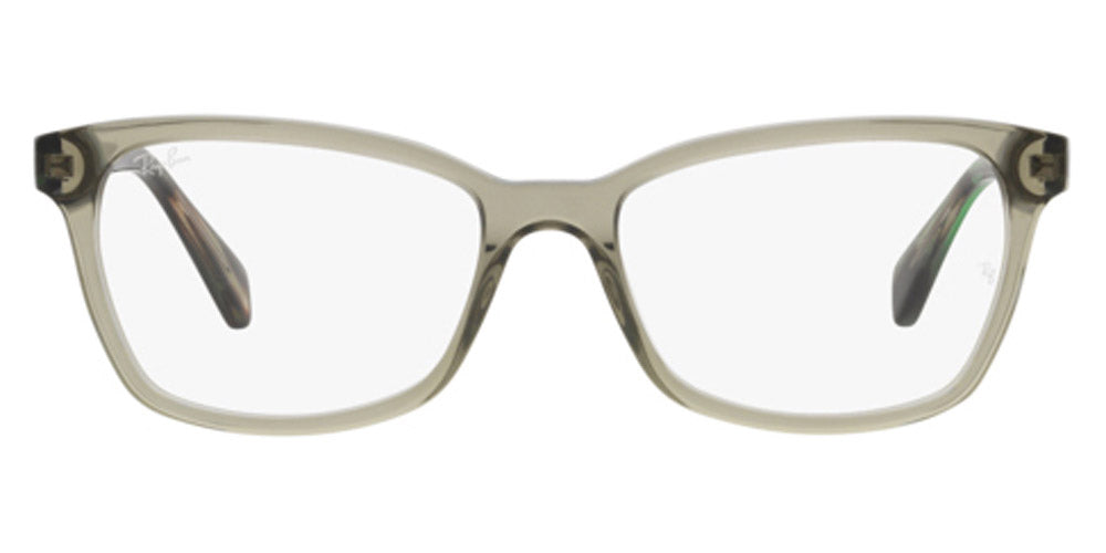 Ray-Ban® RX5362 RX5362 8178 52 - Transparent Green Eyeglasses