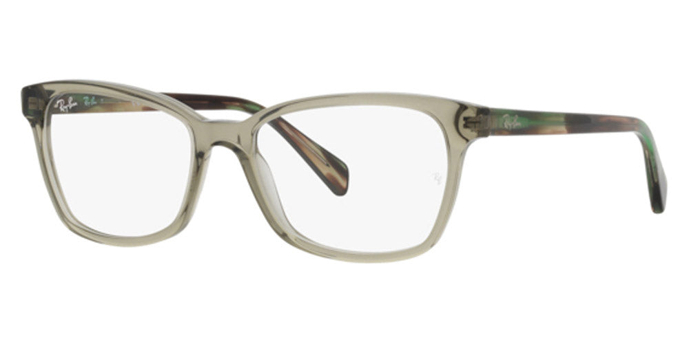 Ray-Ban® RX5362 RX5362 8178 54 - Transparent Green Eyeglasses