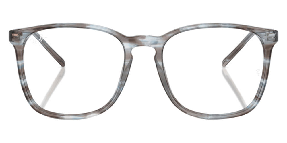 Ray-Ban® RX5387 RX5387 8361 52 - Striped Blue Eyeglasses