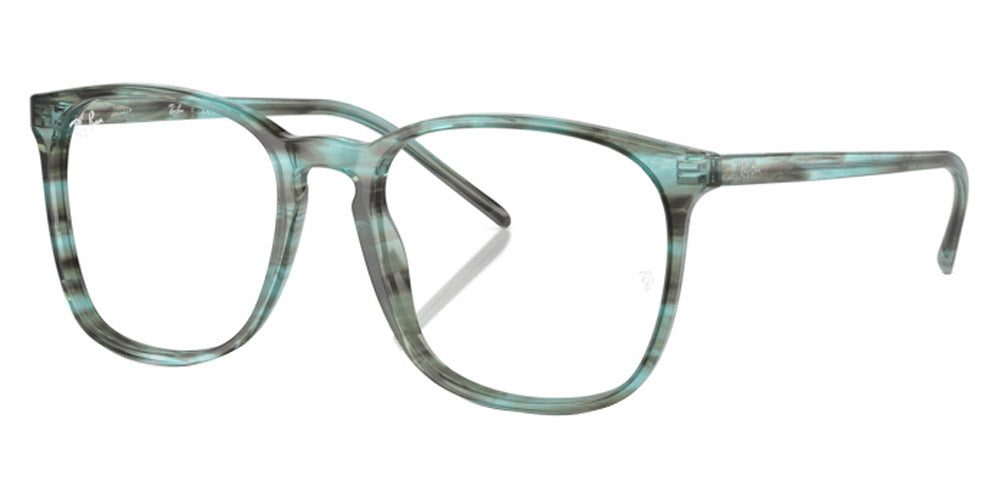 Ray-Ban® RX5387 RX5387 8362 54 - Striped Green Eyeglasses