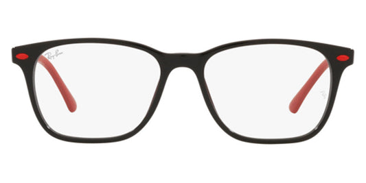 Ray-Ban® RX5405M RX5405M F601 53 - Black on Red Eyeglasses
