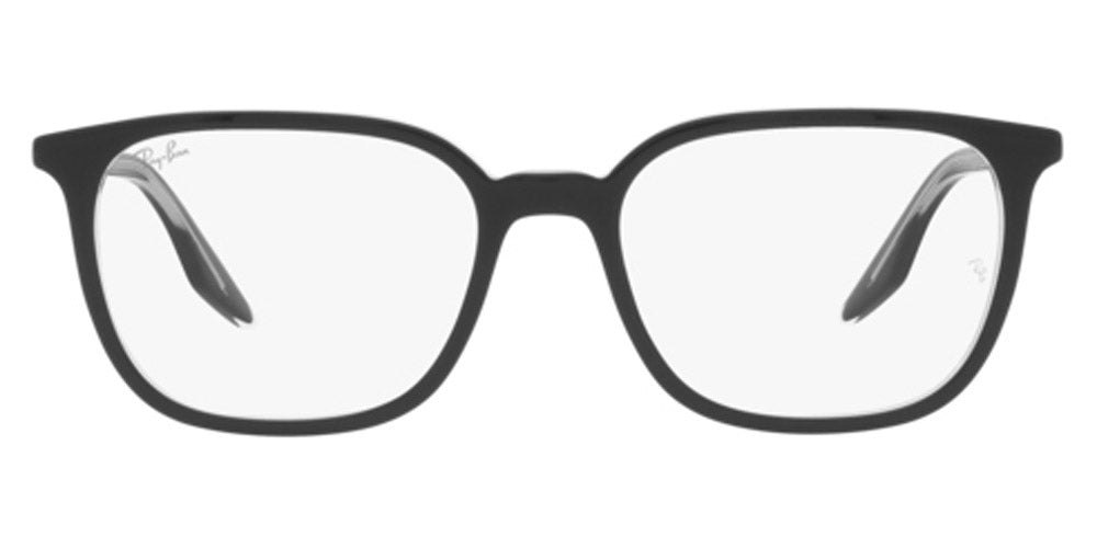 Ray-Ban® RX5406 RX5406 2034 52 - Black on Transparent Eyeglasses