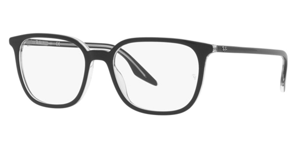 Ray-Ban® RX5406 RX5406 2034 54 - Black on Transparent Eyeglasses