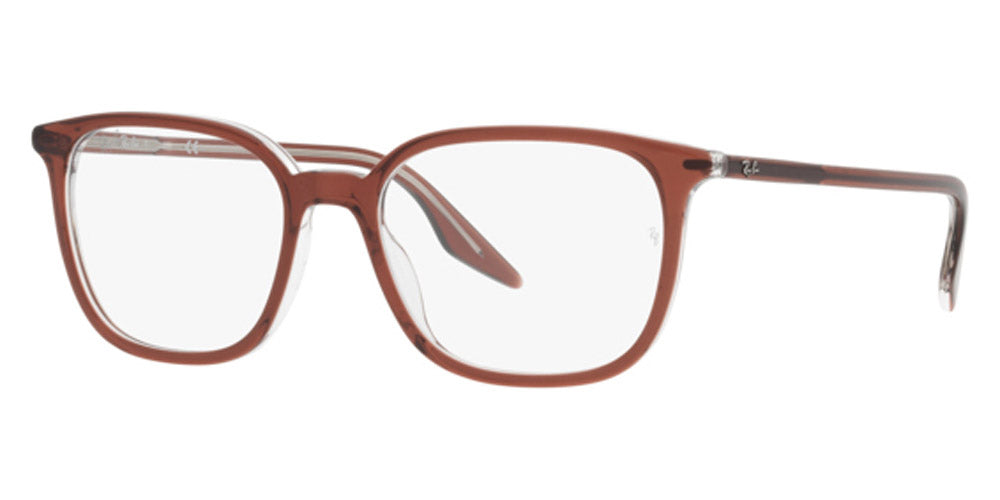 Ray-Ban® RX5406 RX5406 8171 54 - Brown on Transparent Eyeglasses