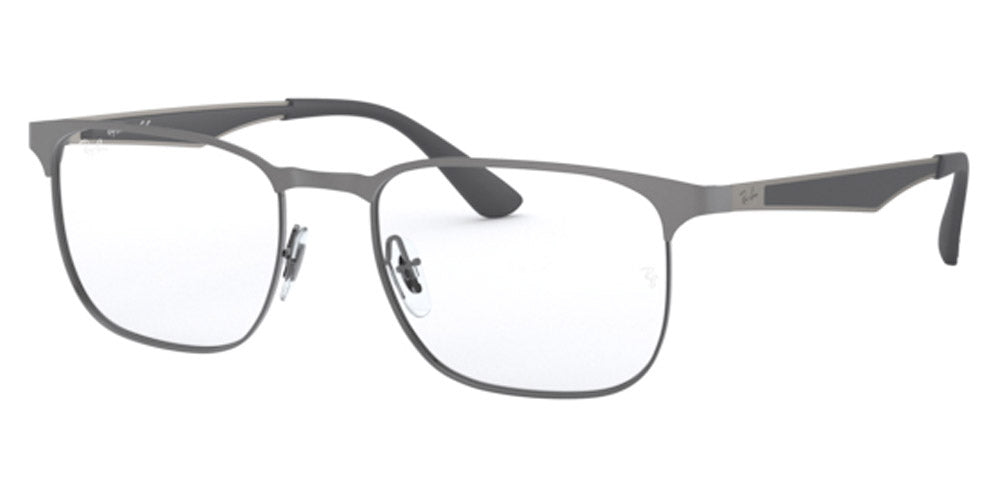 Ray-Ban® RX6363 RX6363 2861 54 - Black On Silver Eyeglasses
