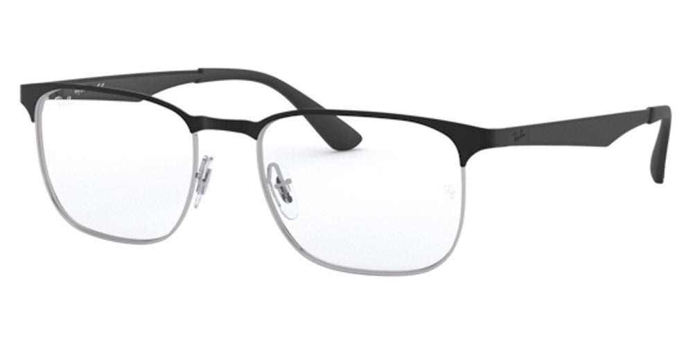 Ray-Ban® RX6363 RX6363 3018 52 - Black on Red Eyeglasses