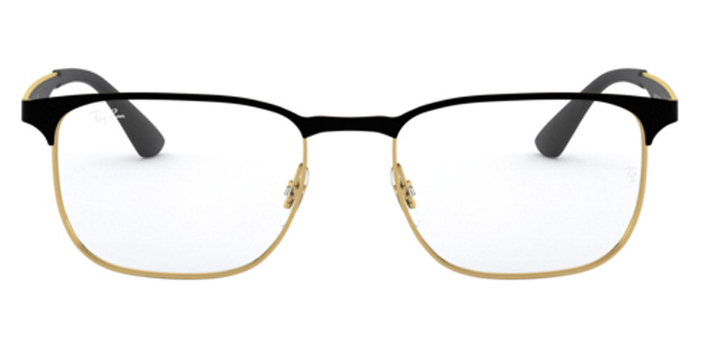 Ray-Ban® RX6363 RX6363 2890 52 - Black On Gold Eyeglasses