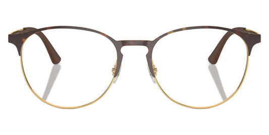 Ray-Ban® RX6375 RX6375 2917 51 - Havana on Gold Eyeglasses
