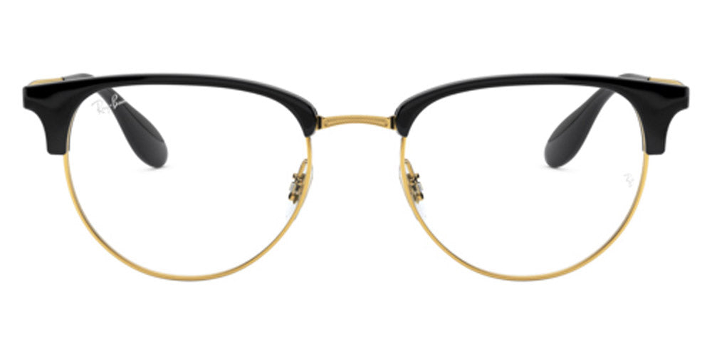 Ray-Ban® RX6396 RX6396 5784 51 - Black on Gold Eyeglasses