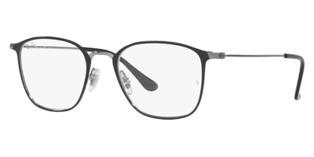 Ray-Ban® RX6466 RX6466 3102 51 - Gray On Gunmetal Eyeglasses