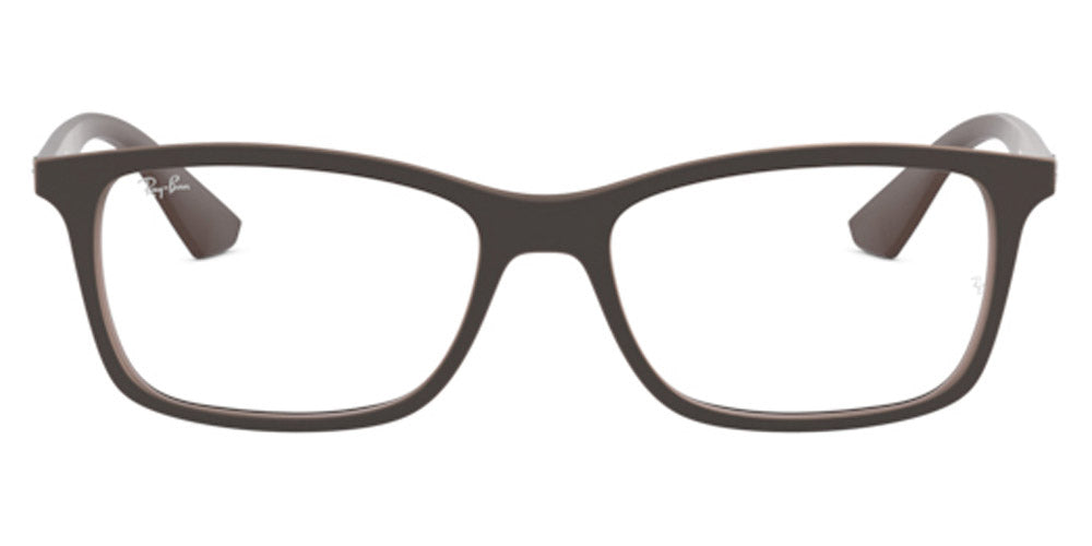Ray-Ban® RX7047 RX7047 5482 54 - Matte Transparent Gray Eyeglasses