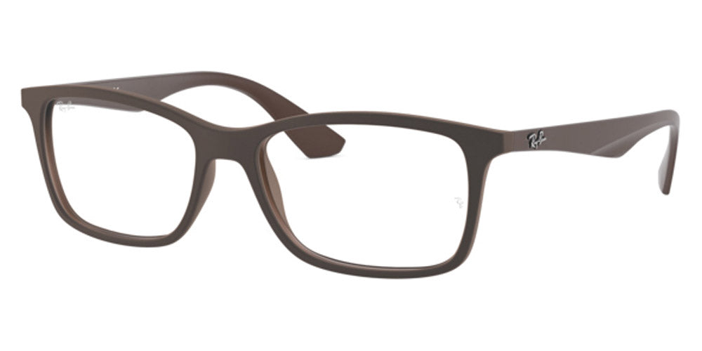 Ray-Ban® RX7047 RX7047 5482 56 - Matte Transparent Gray Eyeglasses