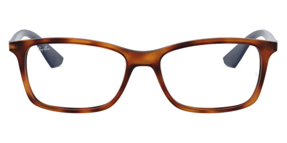 Ray-Ban® RX7047 RX7047 5768 54 - Transparent on Maroon Eyeglasses