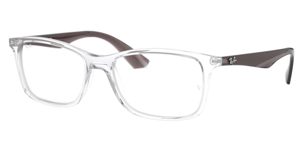 Ray-Ban® RX7047 RX7047 5943 56 - Transparent on Black Eyeglasses