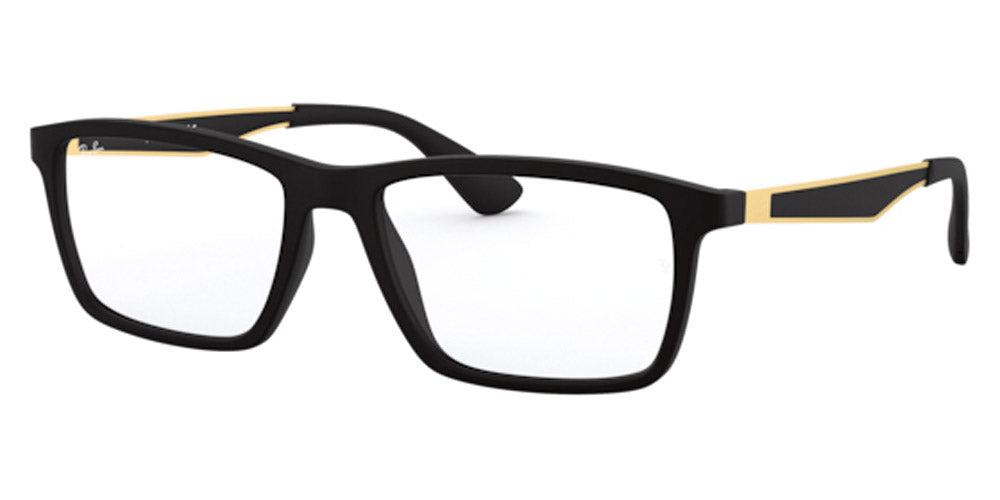 Ray-Ban® RX7056 RX7056 5644 55 - Matte Black Eyeglasses