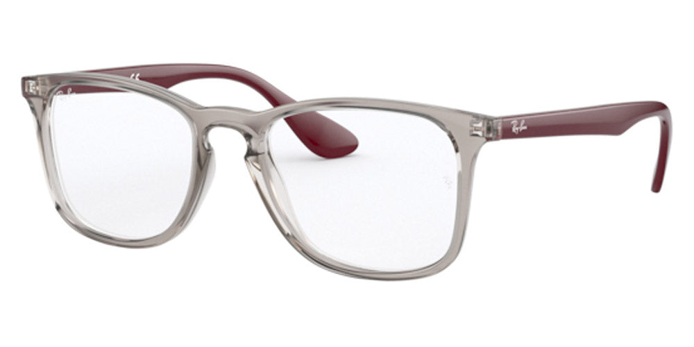 Ray-Ban® RX7074 RX7074 8083 52 - Transparent Gray Eyeglasses
