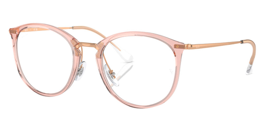 Ray-Ban® RX7140 RX7140 8335 51 - Transparent Pink Eyeglasses
