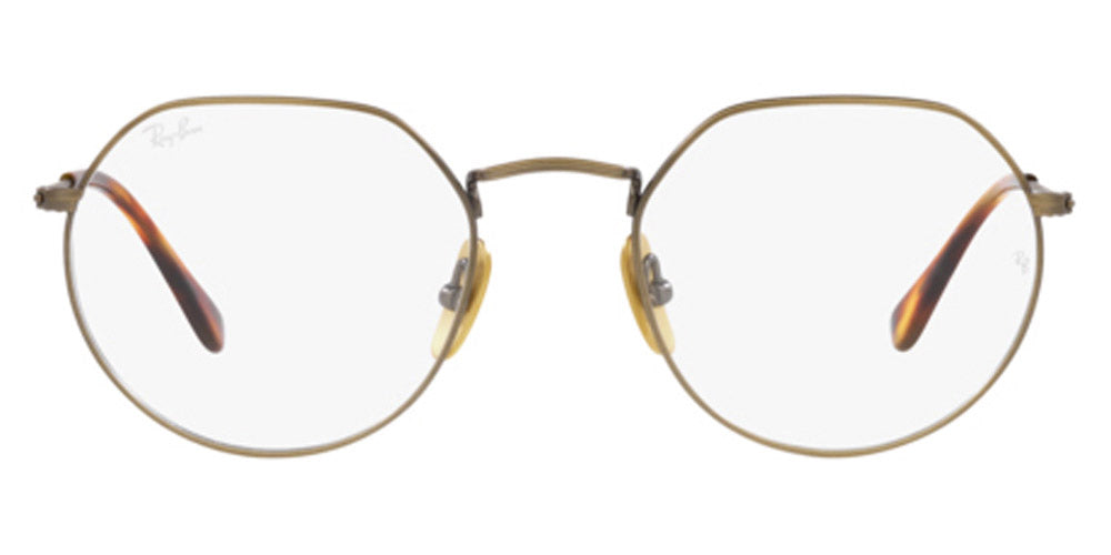Ray-Ban® RX8165V RX8165V 1222 49 - Demi Gloss Antique Gold Eyeglasses