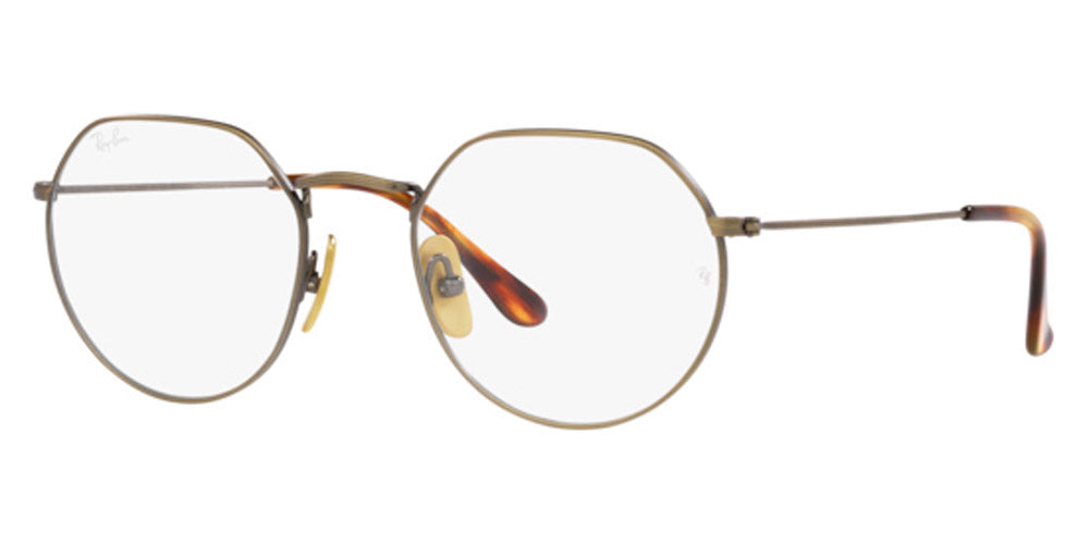 Ray-Ban® RX8165V RX8165V 1222 51 - Demi Gloss Antique Gold Eyeglasses