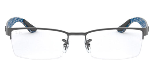 Ray-Ban® RX8412 RX8412 2502 52 - Gunmetal Eyeglasses