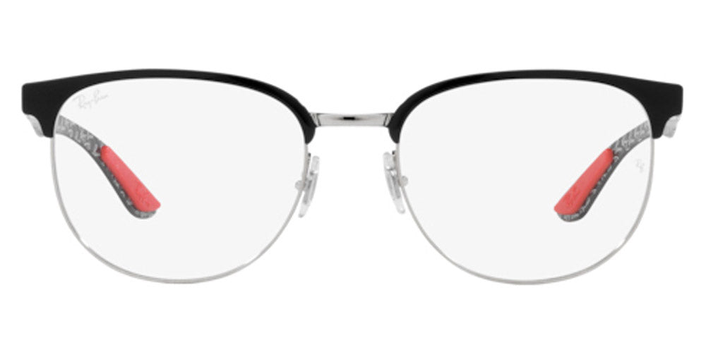Ray-Ban® RX8422 RX8422 2861 52 - Black on Silver Eyeglasses