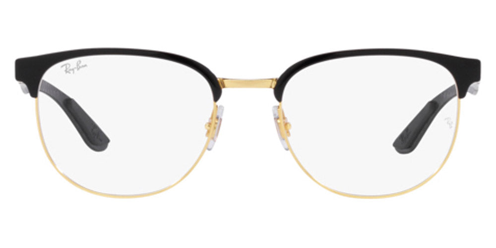 Ray-Ban® RX8422 RX8422 2890 52 - Black on Gold Eyeglasses