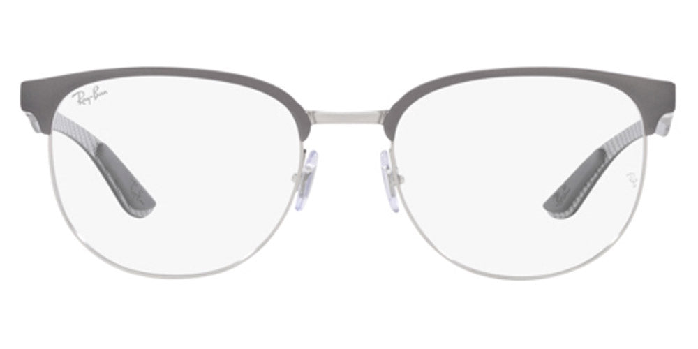 Ray-Ban® RX8422 RX8422 3125 52 - Gray on Silver Eyeglasses