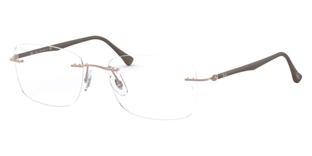 Ray-Ban® RX8725 RX8725 1131 54 - Light Brown Eyeglasses