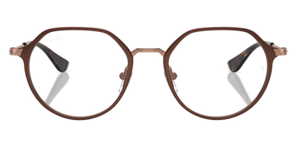 Ray-Ban® RY1058 RY1058 4092 45 - Brown on Rose Gold Eyeglasses